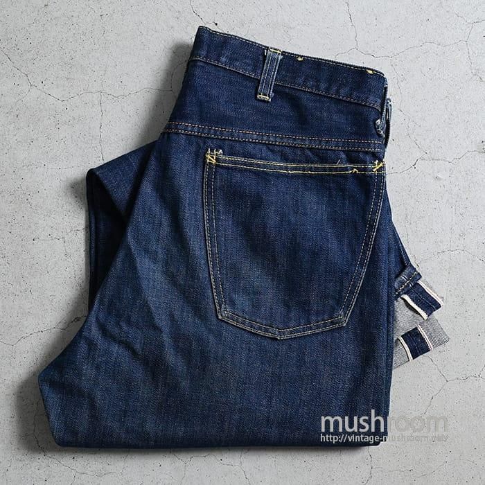 MONTGOMERY WARD 5-POCKET JEANS WITH SELVEDGE（DARK COLOR