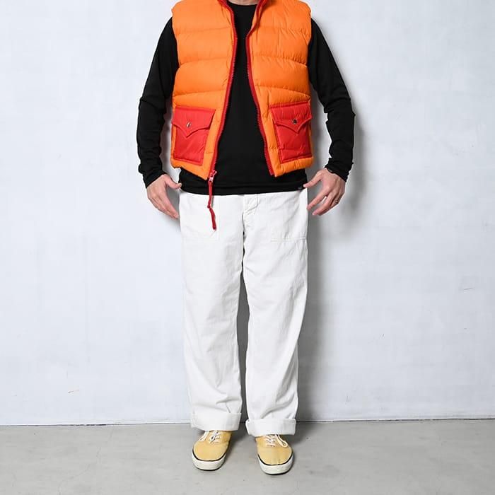 REI TWO-TONE DOWN VEST（1970'S/GOOD CONDITION/MEDIUM