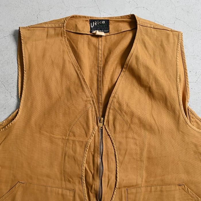 UTICA DUXBAK HUNTING VEST（GOOD CONDITION/SZ 44） - 古着屋