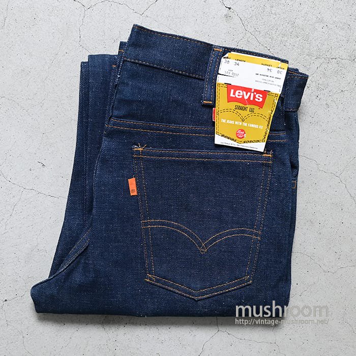 LEVI'S 519-0217 JEANS（70'S/W30L34/DEADSTOCK） - 古着屋 ｜ mushroom(マッシュルーム)  ヴィンテージクロージングストア