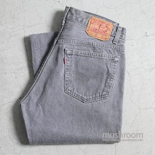 LEVI'S 501 GRAY JEANSGOOD CONDITION/W33L30