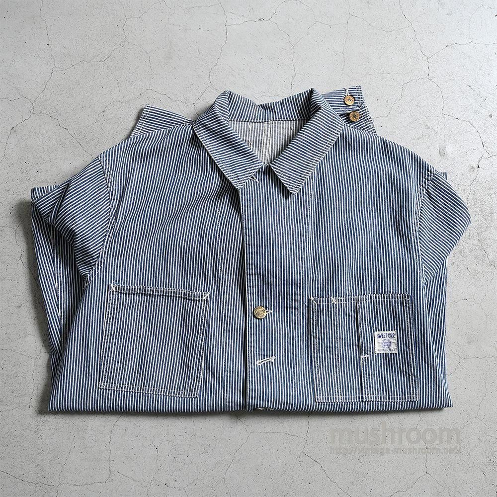 SWEET-ORR HICKORY-STRIPED COVERALL(VERY GOOD CONDITION SWEET-ORR HICKORY-STRIPED COVERALL(VERY GOOD CONDITION