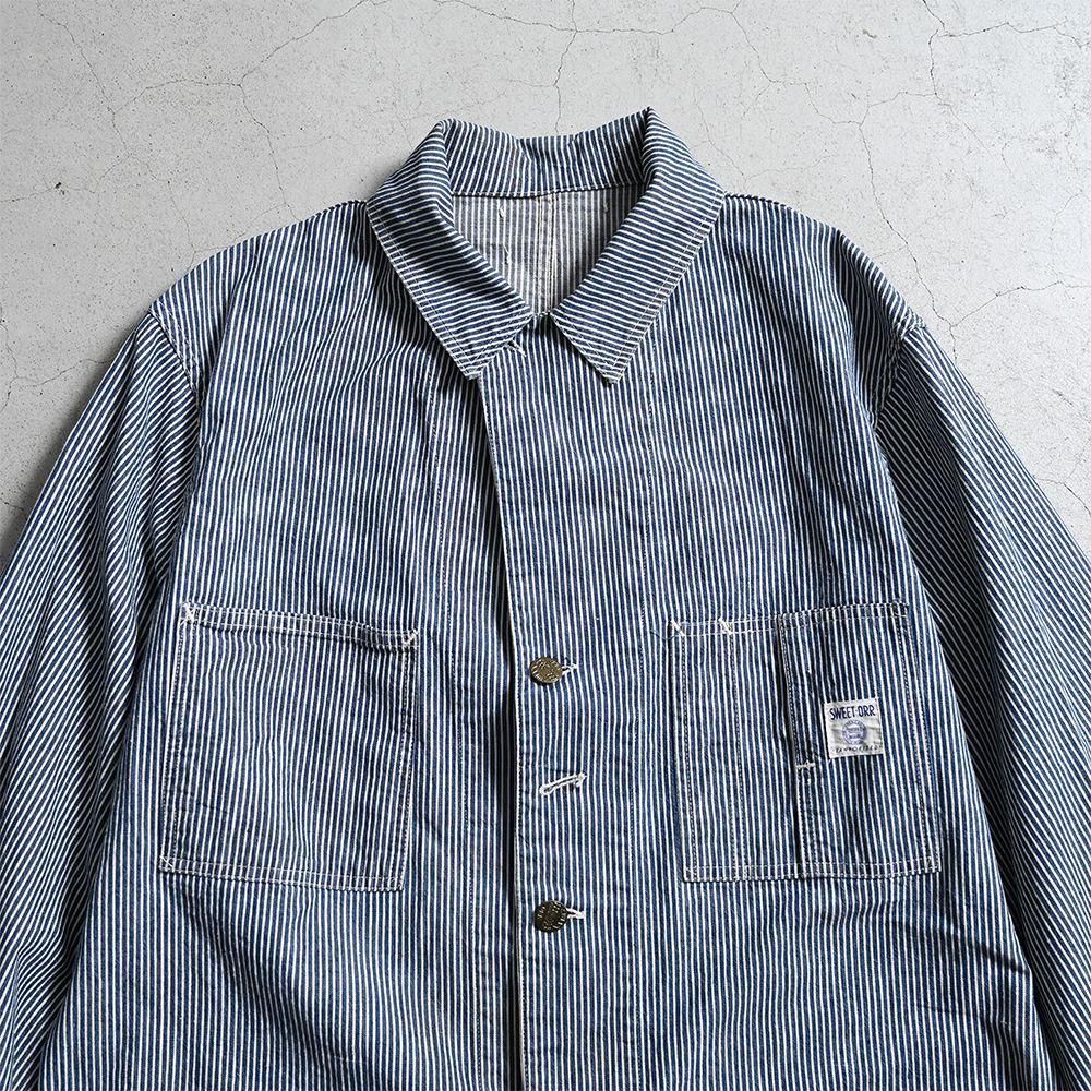 SWEET-ORR HICKORY-STRIPED COVERALL（VERY GOOD CONDITION