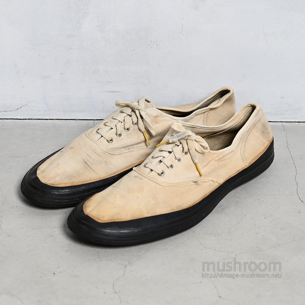 WW2 U.S.N CANVAS DECK SHOES（SZ 11 F/GOOD CONDITION） - 古着屋 ...