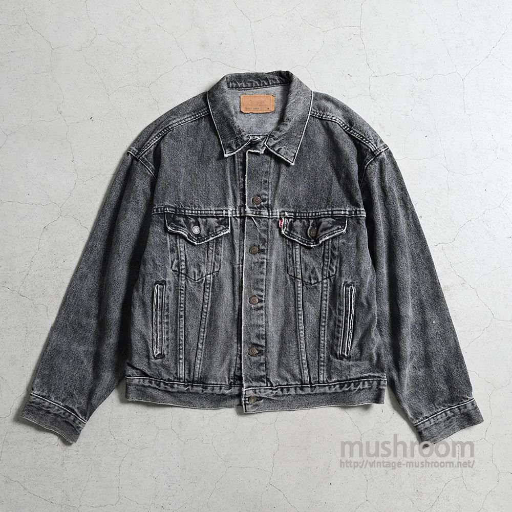 LEVI'S 70507-4858 BLACK DENIM JACKET（MEDIUM/GOOD CONDITION 