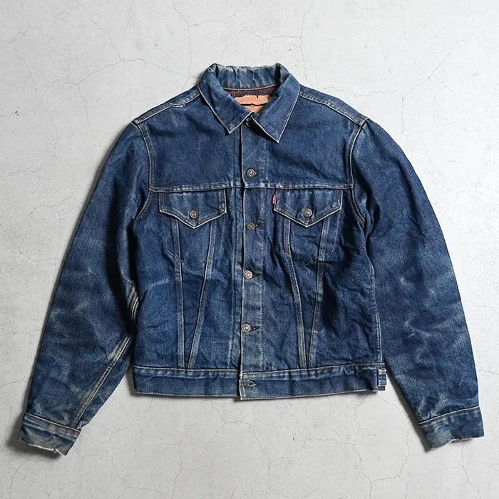 LEVI'S 559 BIGE DENIM JACKET（SZ 40/GOOD INDIGO） - 古着屋