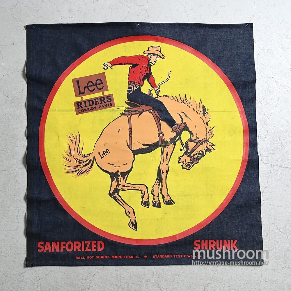 てなグッズや Lee RIDERS DENIM BANNER（1950'S/DEADSTOCK） - 古着屋 ブランケット