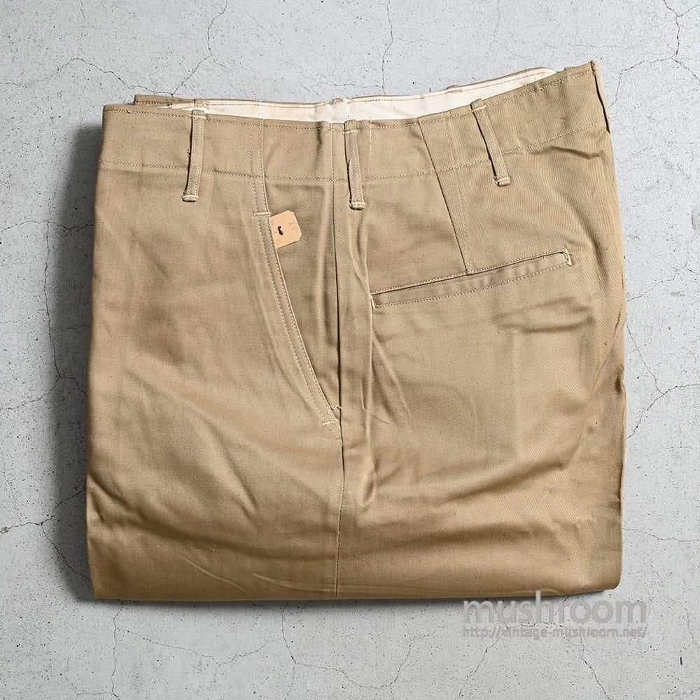 U.S.ARMY 43KHAKI CHINO TROUSER（W34L35/DEADSTOCK） - 古着屋
