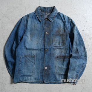 BIG 4 OVERALL DENIM COVERALL1920'S