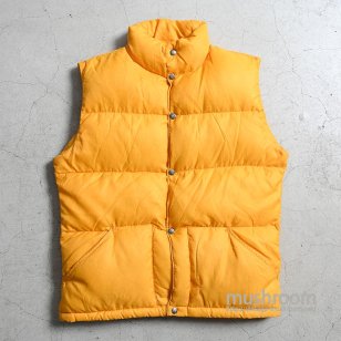 THE NORTH FACE DOWN VEST1970'S/YELLOW/LARGE