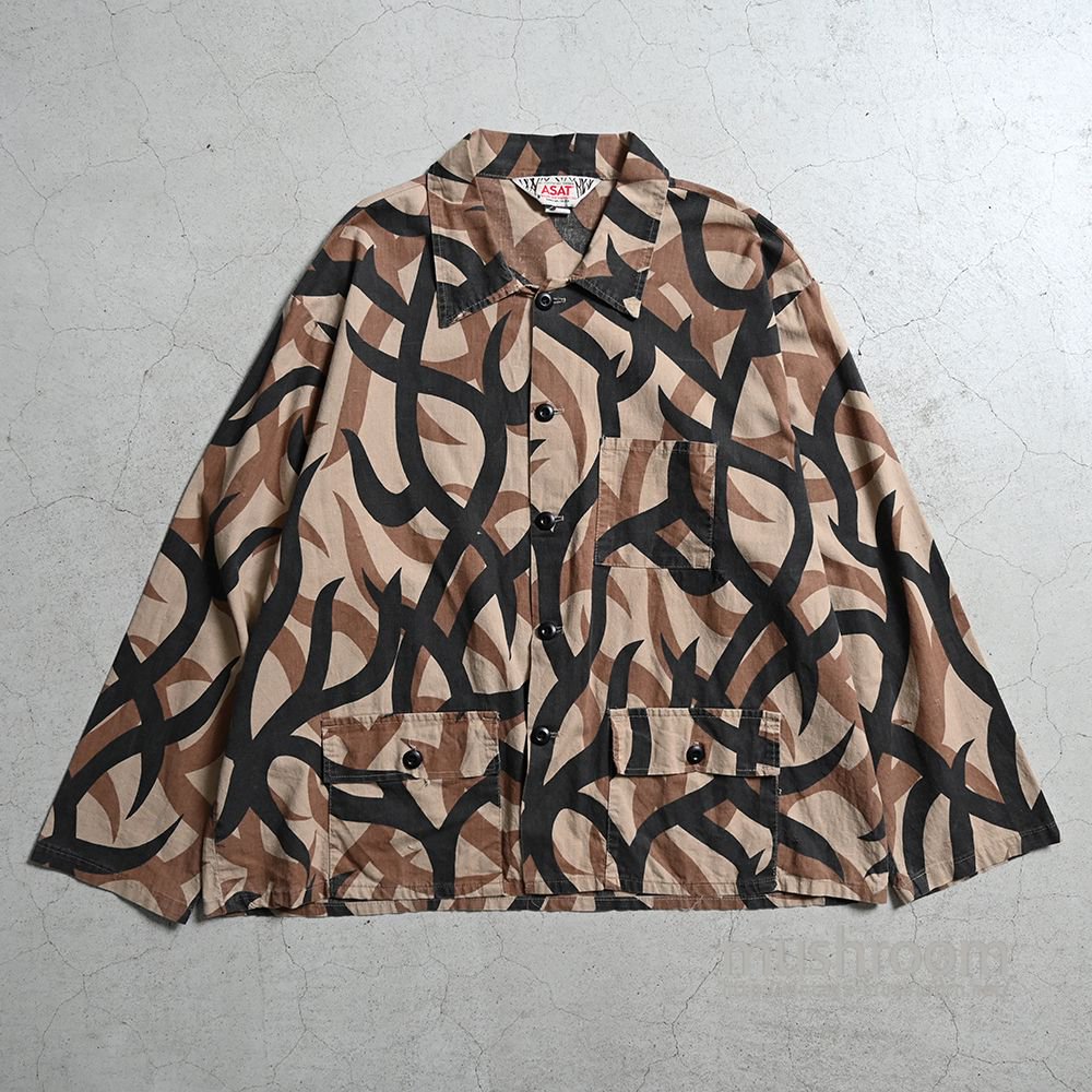 ASAT TRIBAL PATTERN CAMOUFLAGE JACKET（3X-LARGE） - 古着屋