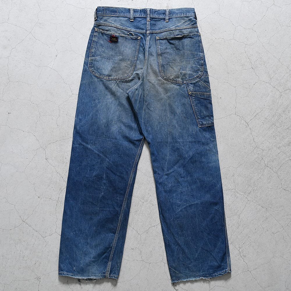 Lee 191Z DUNGAREE DENIM PAINTER PANTS（1950'S） - 古着屋 