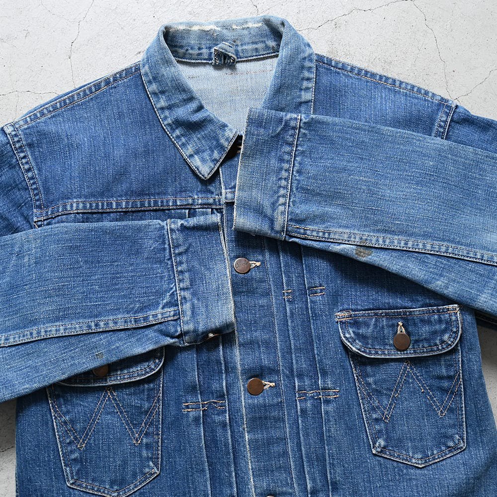 WRANGLER 111MJ PROTO TYPE DENIM JACKET（GOOD CONDITION） - 古着屋 ｜  mushroom(マッシュルーム)　ヴィンテージクロージングストア