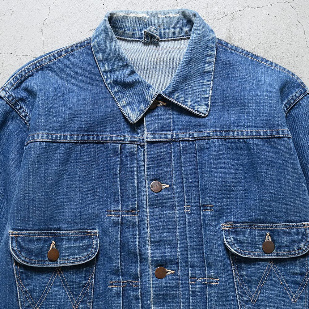 WRANGLER 111MJ PROTO TYPE DENIM JACKET（GOOD CONDITION） - 古着屋 ｜  mushroom(マッシュルーム)　ヴィンテージクロージングストア