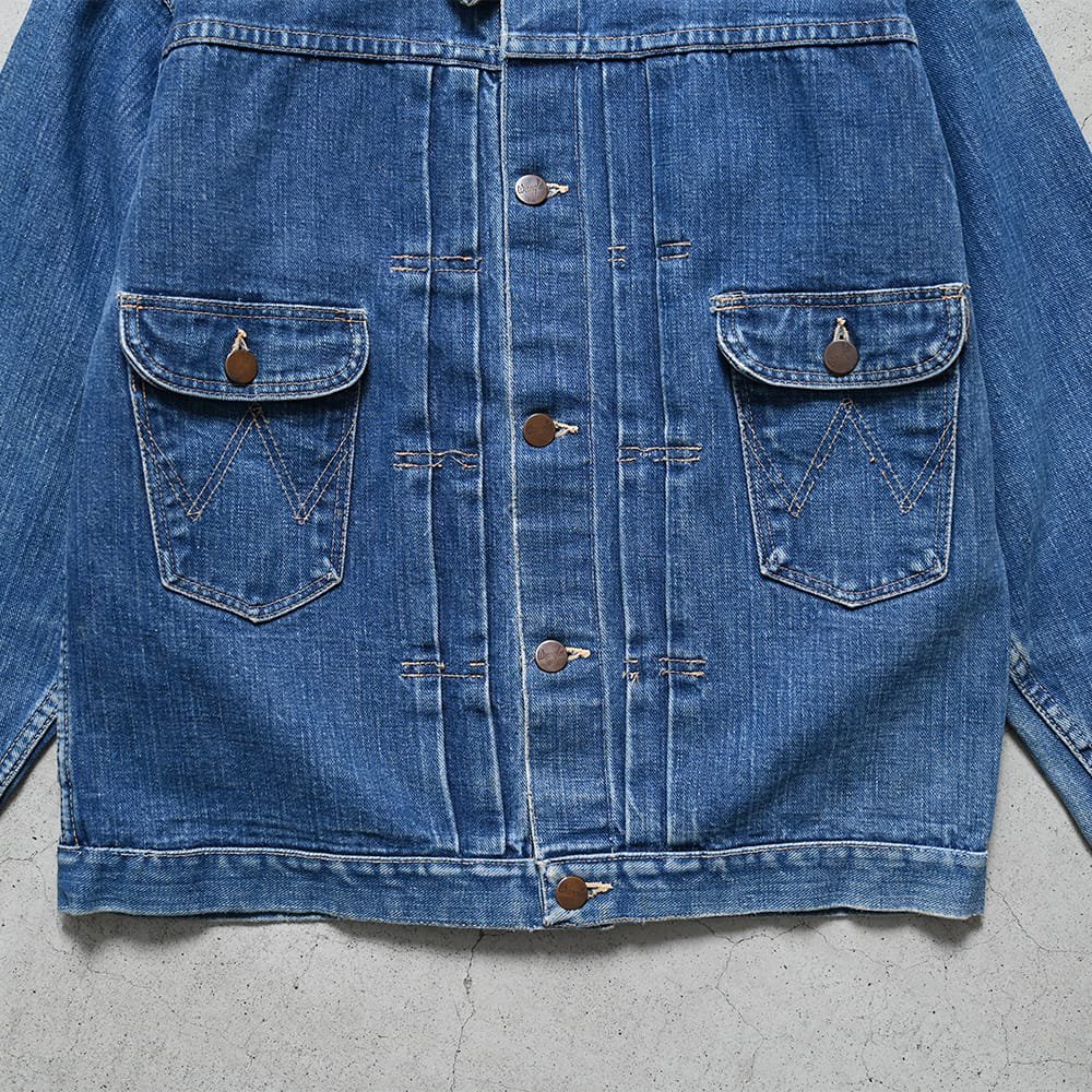 WRANGLER 111MJ PROTO TYPE DENIM JACKET（GOOD CONDITION） - 古着屋 ｜  mushroom(マッシュルーム)　ヴィンテージクロージングストア