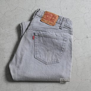 LEVI'S 501-0657 GRAY JEANS'85/VERY GOOD CONDITION/W33L30