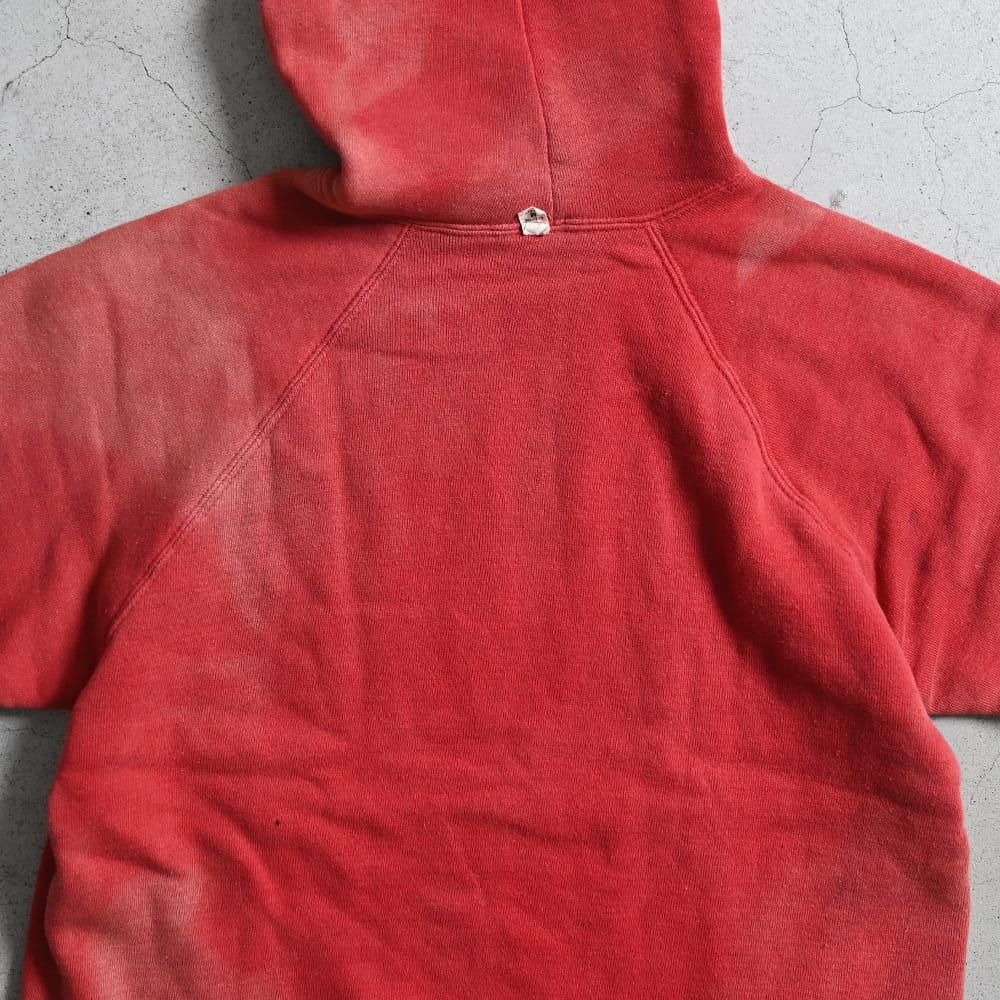 古着　ヴィンテージコート　オイルスキン OLD W/F SWEAT HOODY（AMAZING SUNFADE/MEDIUM） - 古着屋