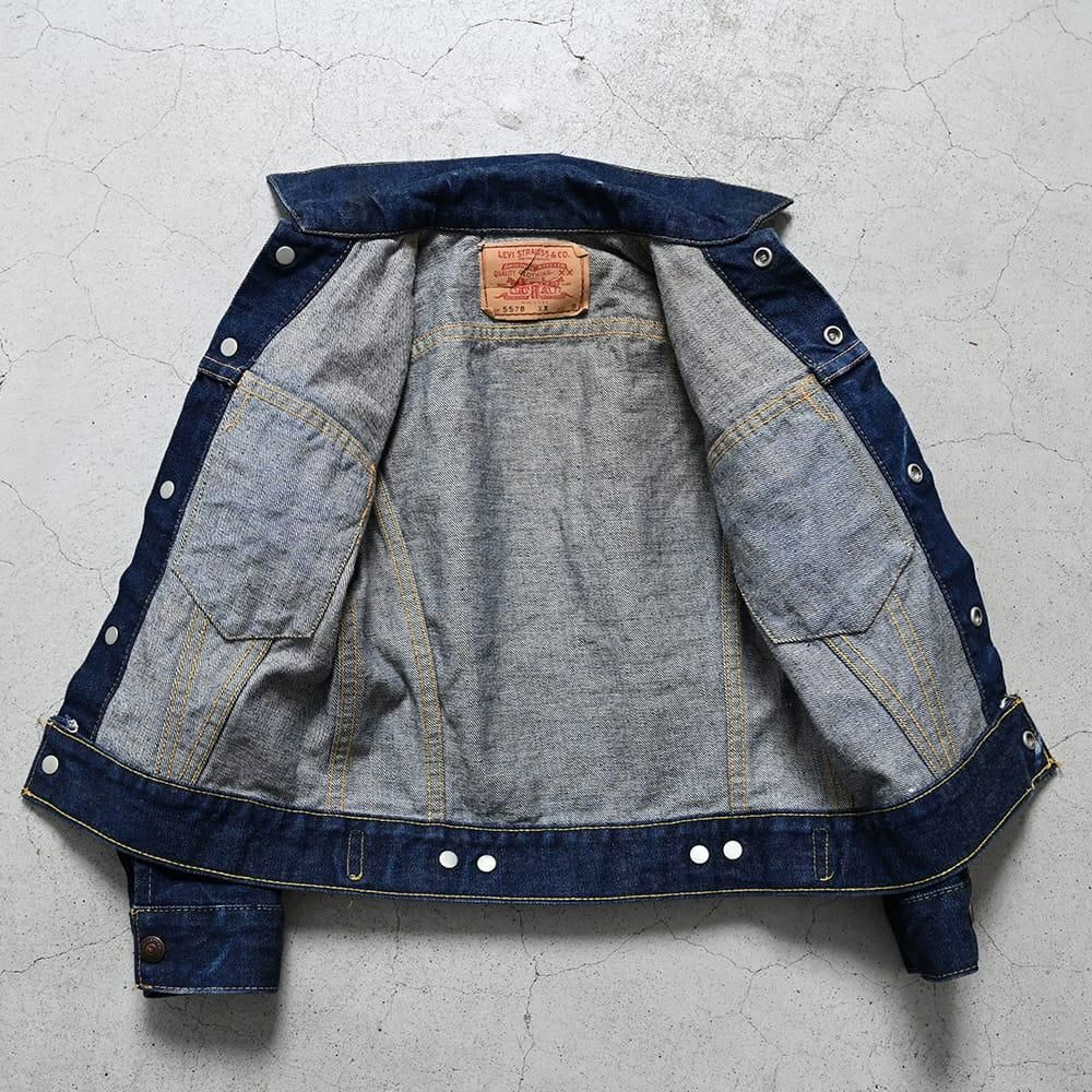 LEVI'S 557BXX DENIM JACKET（MINT/SZ 8） - 古着屋 ｜ mushroom(マッシュルーム)  ヴィンテージクロージングストア