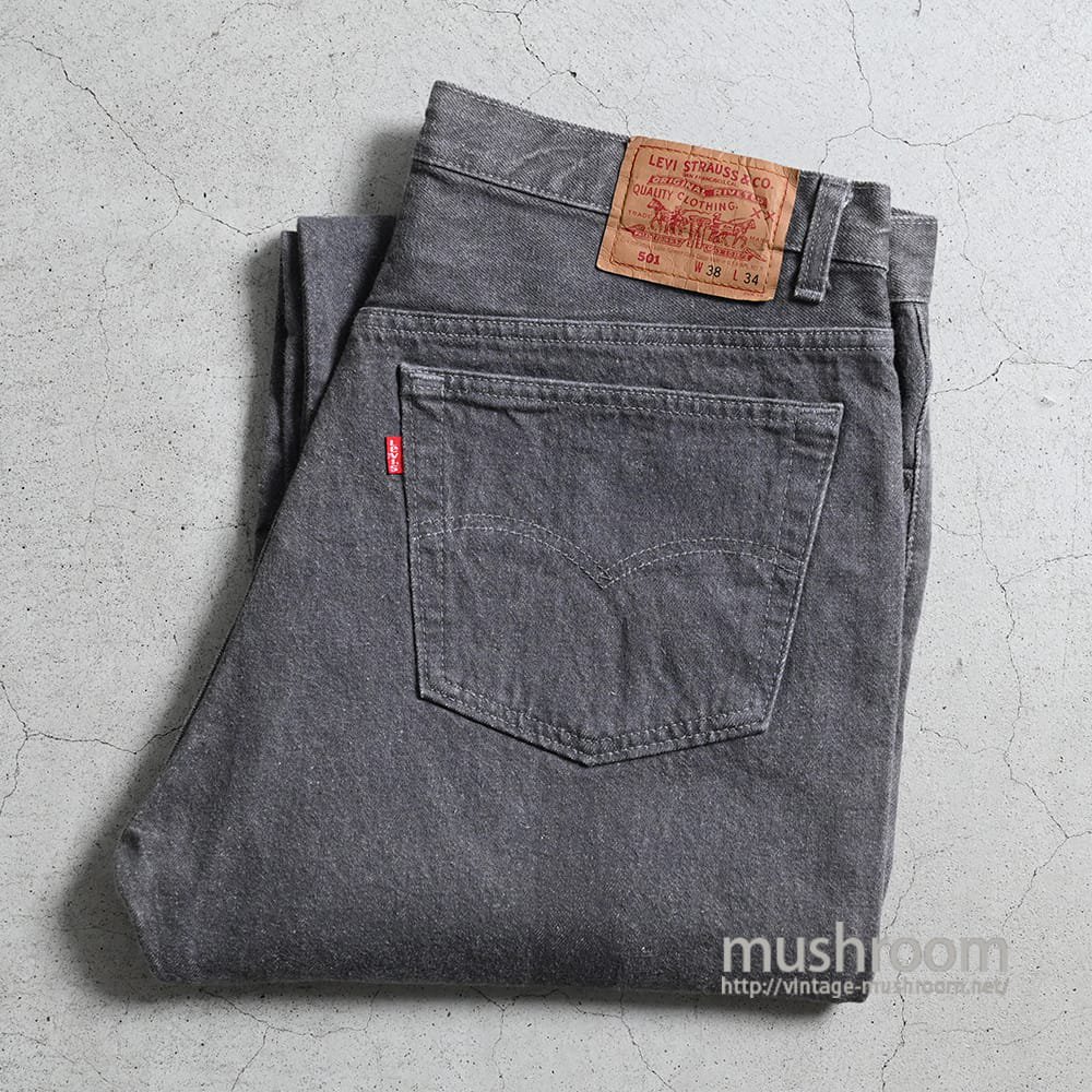 LEVI'S 501-0636 GRAY JEANS（'92/DEADSTOCK/W38L34） - 古着屋 ...