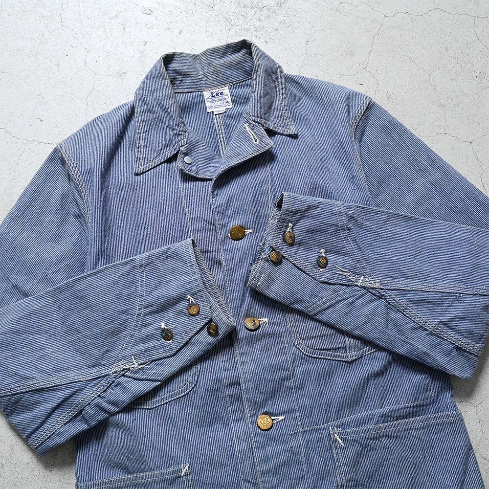 Lee 96-J PIN STRIPED COVERALL（1940'S/SZ 36/HOUSE TAG