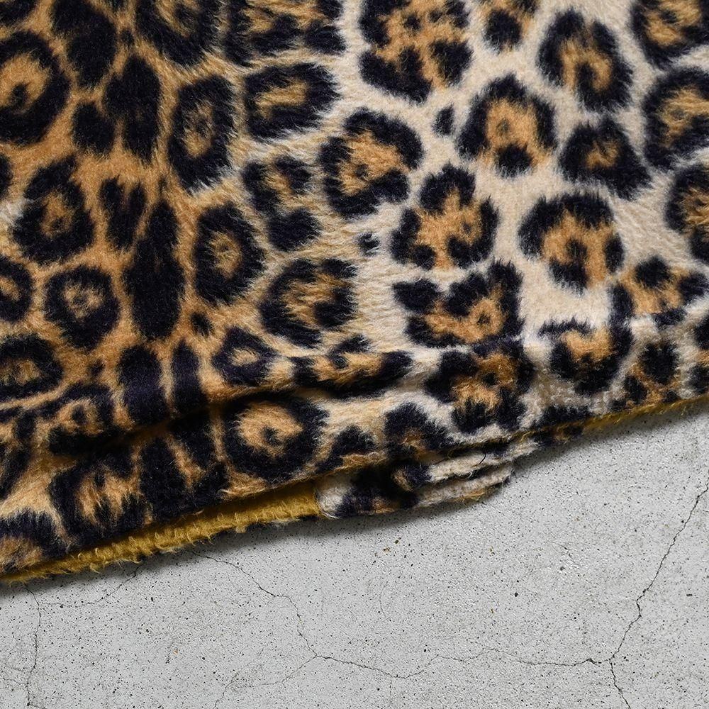 50's 60's ヴィンテージ　CAMPUS レオパード柄ブルゾン 1/3 初売り入荷 <Men's> 50-60's Leopard Pattern Fake Far