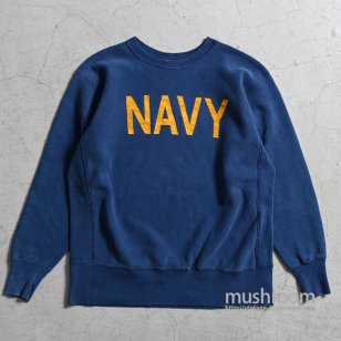 CHAMPION NAVY REVERSE WEAVEONE COLOR TAG/LARGE