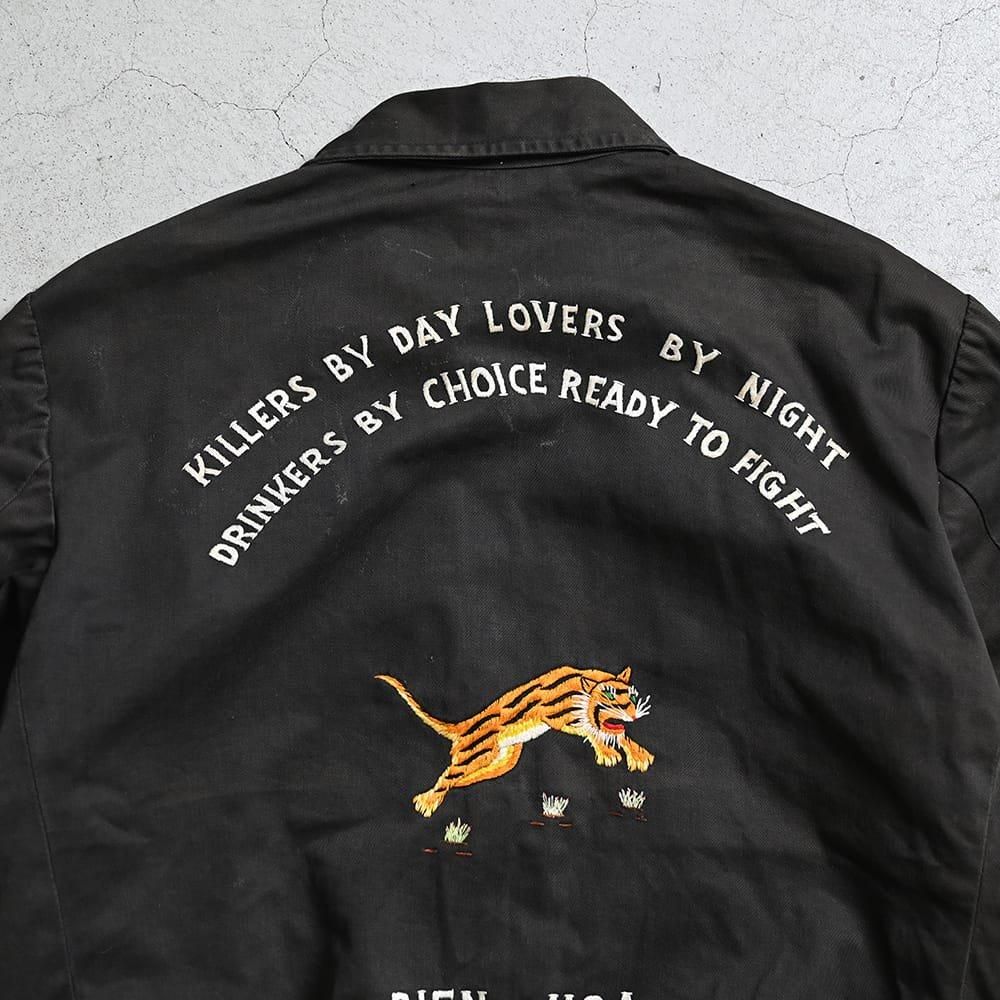 VIET-NAM 64-65 SOUVENIR JACKET（TAILOR MADE/UNUSUAL EMBROIDERY