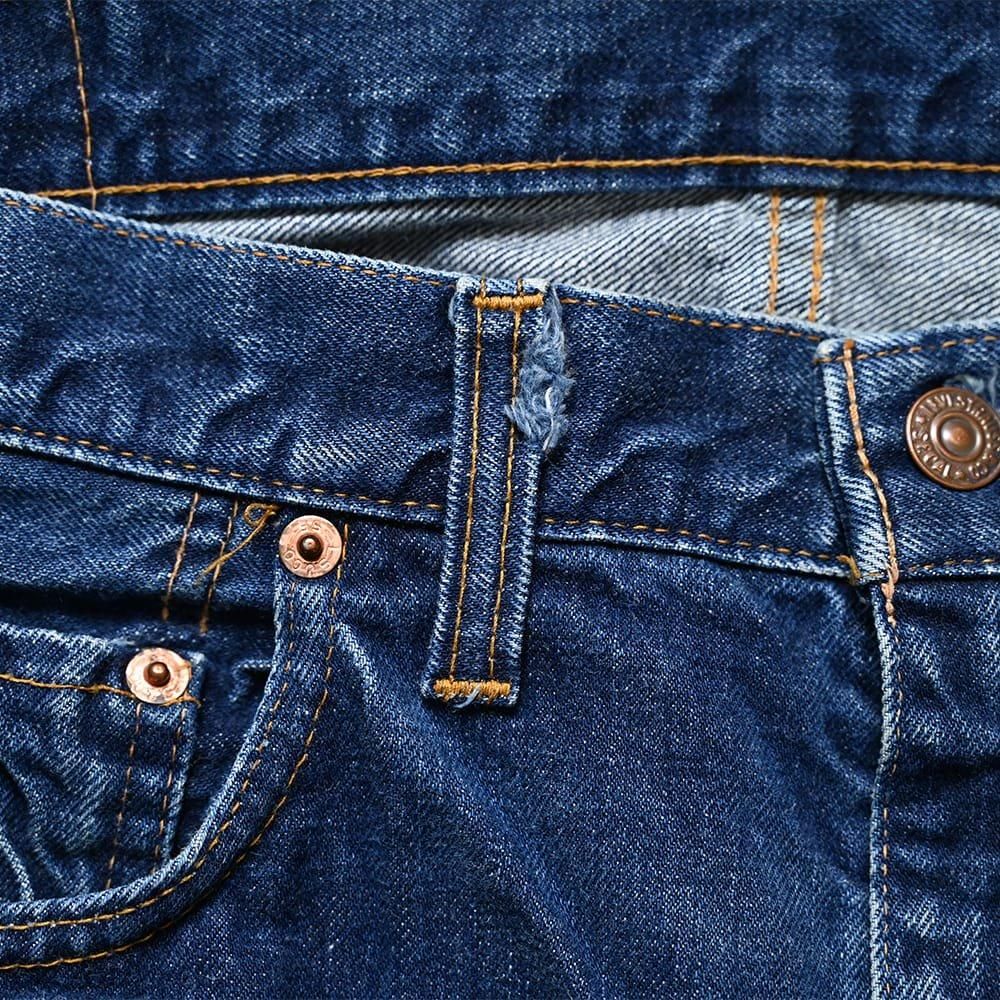 LEVI'S 505 BIGE JEANS（GOOD CONDITION/W36L30） - 古着屋