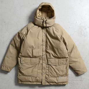WOOLRICH DOWN JACKET WITH HOODYGOOD CONDITION/TAN/X-LARGE