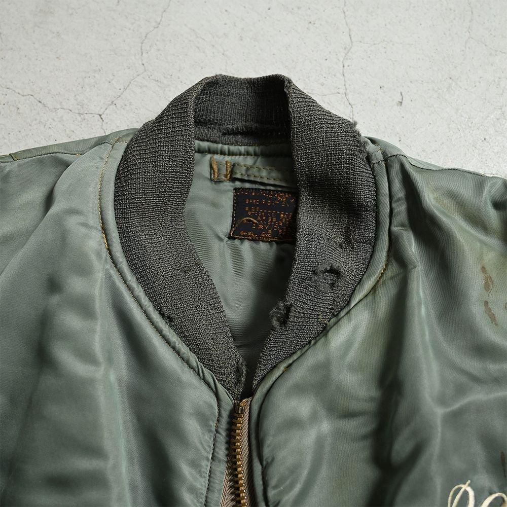 USAF MA-1 FLIGHT JACKET WITH EMBROIDERY（'55/BLUE ANCHOR