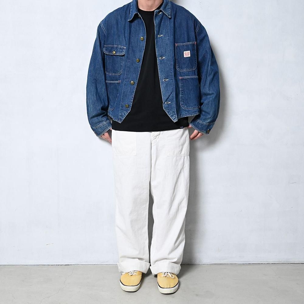 TEST ENGINEER DENIM JACKET(BIG SIZE/GOOD CONDITION) - 古着 TEST ENGINEER DENIM JACKET(BIG SIZE/GOOD CONDITION) - 古着