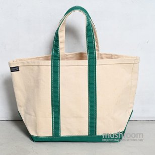 LANDS' END CANVAS TOTE BAG1980'S/ALMOST DEADSTOCK/NATURALGREEN
