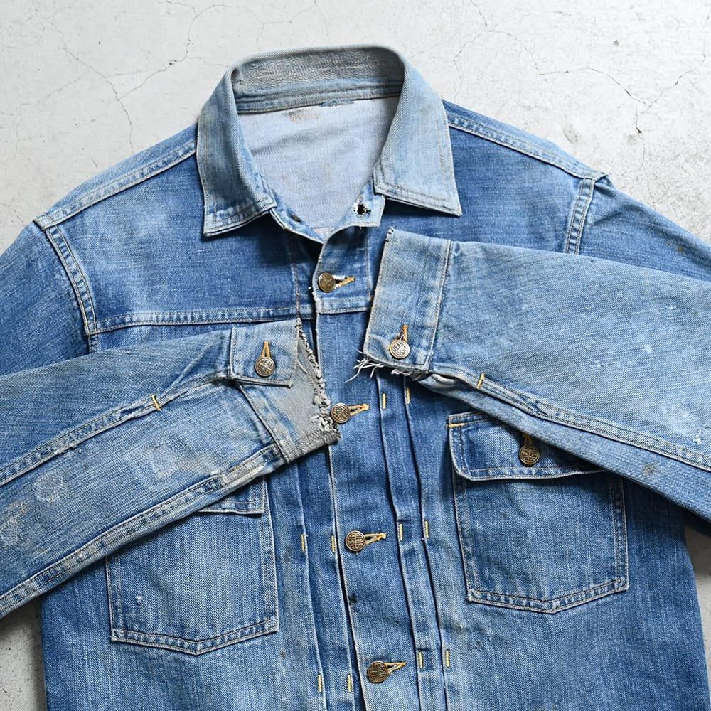 12oz デニムジャケット 40'sモデル FN-OJ-SD001 | THE FLAT HEAD