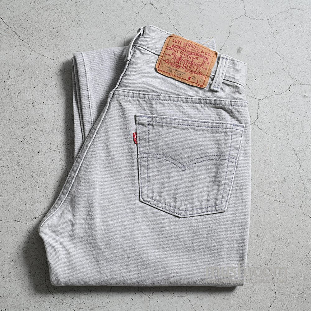 LEVI'S 501-0657 GRAY JEANS（'86/VERY GOOD CONDITION/W30L30） - 古着屋 ｜  mushroom(マッシュルーム)　ヴィンテージクロージングストア