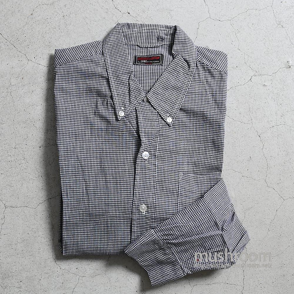 古着好き　ページ SPIRE OF CALIFORNIA GINGHAM CHECK BD SHIRT（1960'S/MINT CONDITION