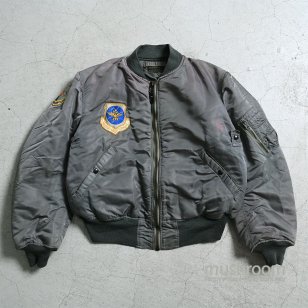 USAF MA-1 FLIGHT JACKET WITH PATCHʡ58/DEADSTOCK/LARGE