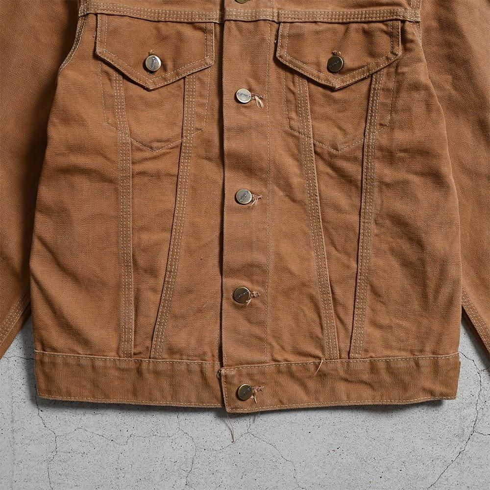 CARHARTT BROWN DUCK TRACKER JACKET（1970'S/GOOD CONDITION/SZ