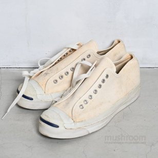CONVERSE JACK PURCELL LO CANVAS SHOES1980'S/US 9 1/2/DEADSTOCK