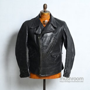 OLD HORSE HIDE LEATHER SPORTS JACKET1930'S/VERY GOOD CONDITION