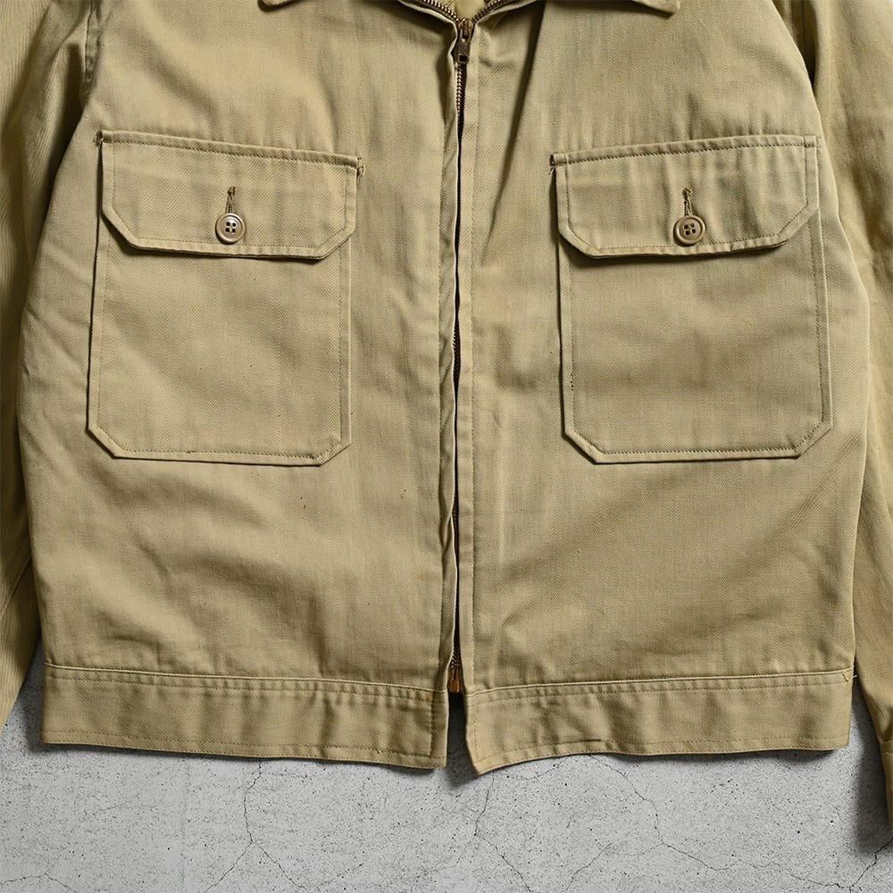 U.S.COAST GUARD AUXILIARY DRIZZLER JACKET WITH LINING（SZ 40