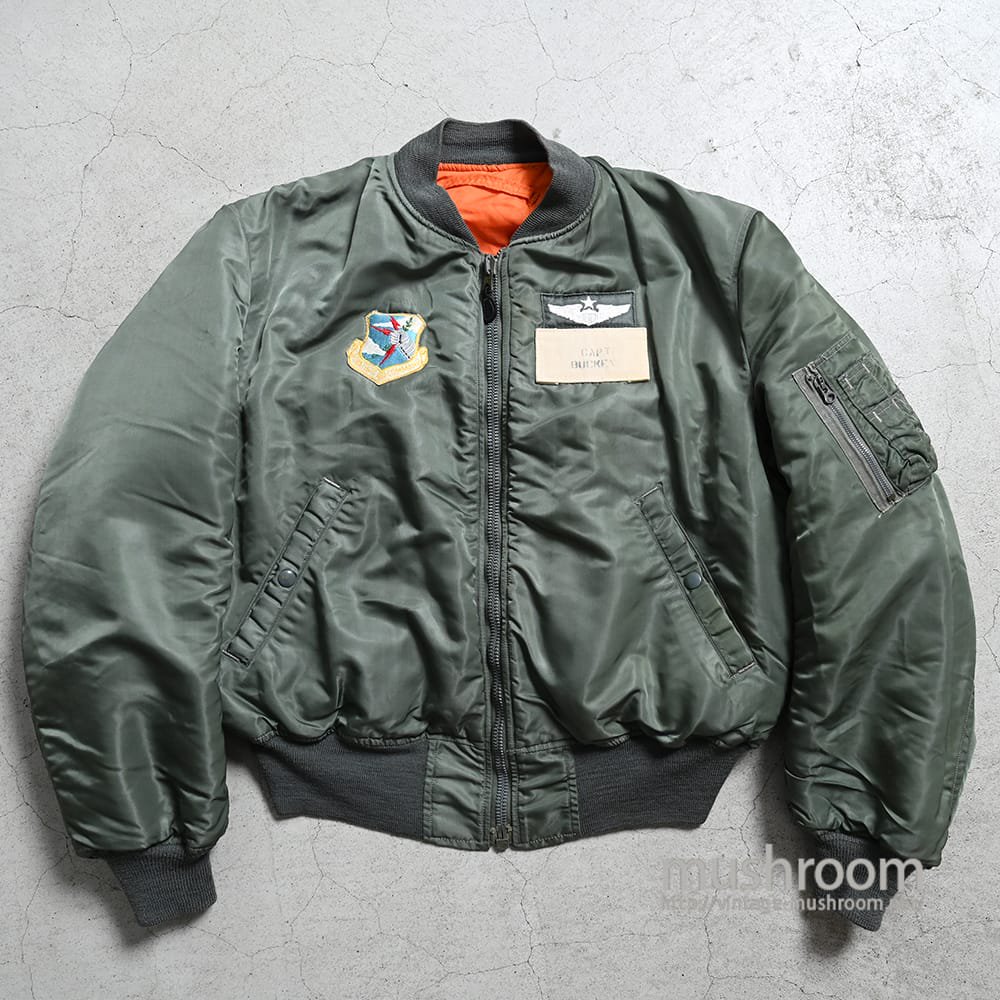 USAF MA-1 FLIGHT JACKET WITH PACTHʡ61/MINT CONDITION/LARGE