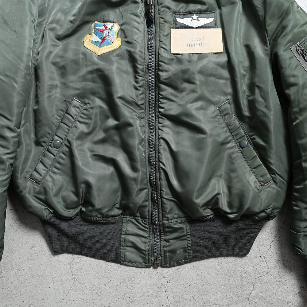 USAF MA-1 FLIGHT JACKET WITH PACTH（'61/MINT CONDITION/LARGE