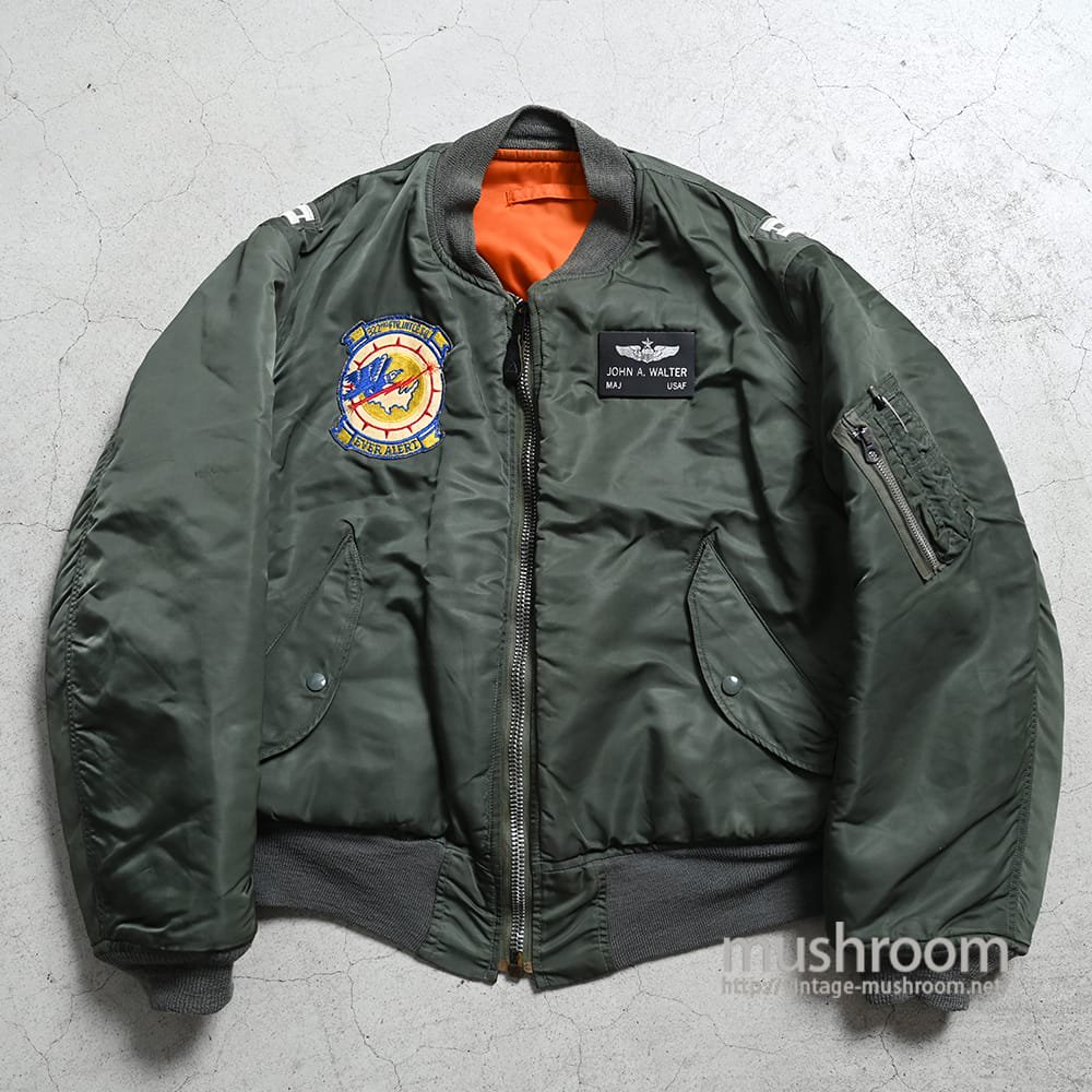 USAF MA-1 FLIGHT JACKET WITH PACTHʡ73/MINT CONDITION/LARGE