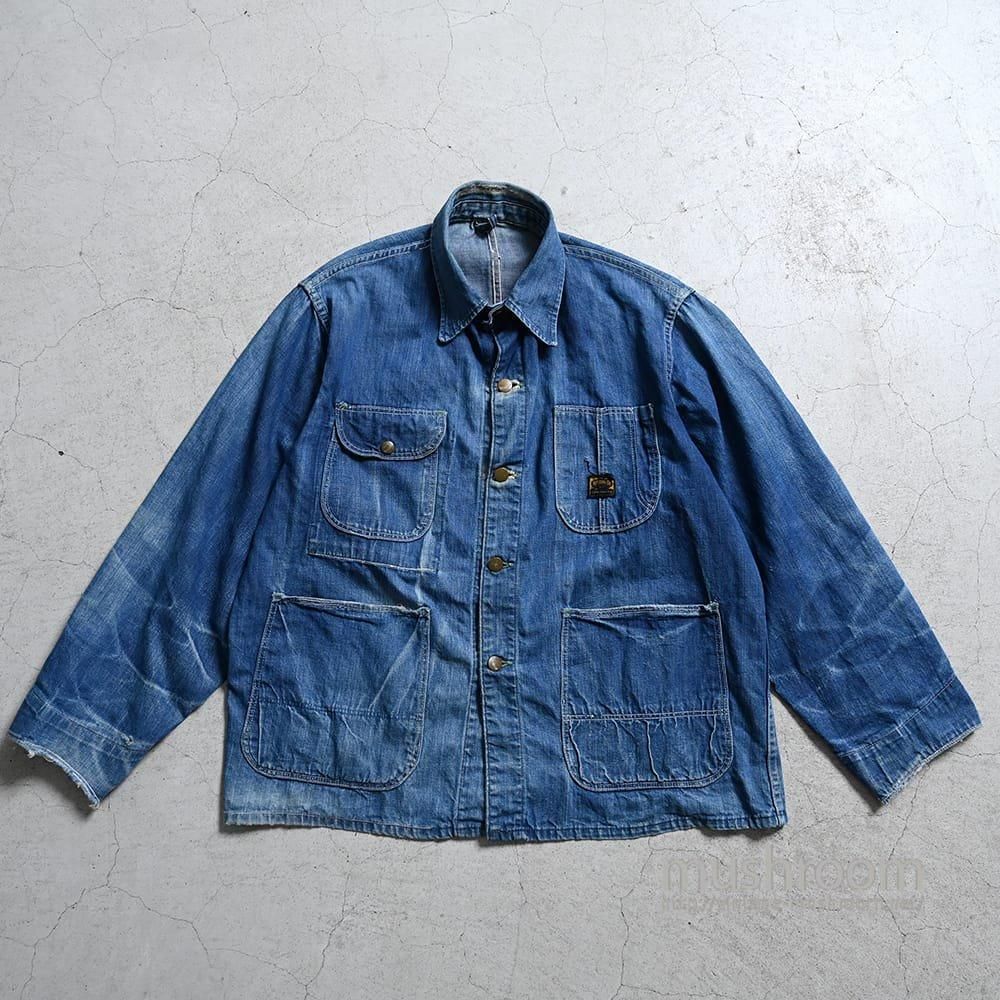 WASHINGTON DEE CEE DENIM COVERALL（GOOD AGING＆SUN FADE） - 古着屋 ｜  mushroom(マッシュルーム) ヴィンテージクロージングストア