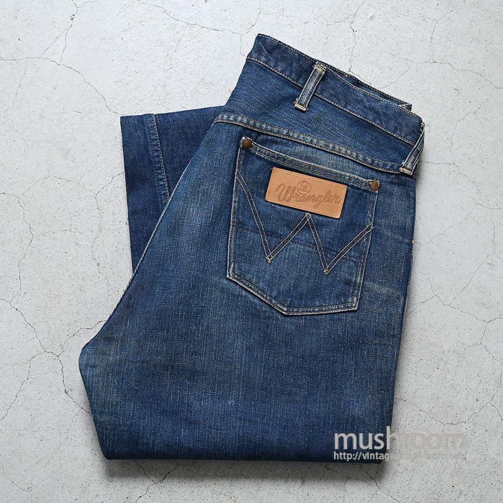 【SALE】 WRANGLER 11MWZ JEANS（1950'S/GOOD CONDITION/W36L36） - 古着 パンツ