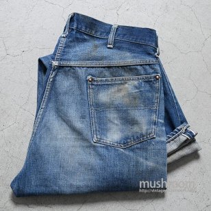 FOREMOST 5-POCKET JEANS WITH SELVEDGE1950'S/LIGHT COLOR