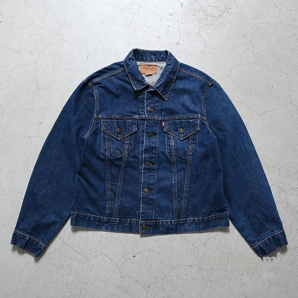 LEVI'S 70505-0217 BIGE DENIM JACKET（SZ 48/GOOD CONDITION） - 古着 