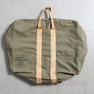 U.S.NAVY PARACHUTE TRAVELING BAG WITH STENCILALMOST DEADSTOCK