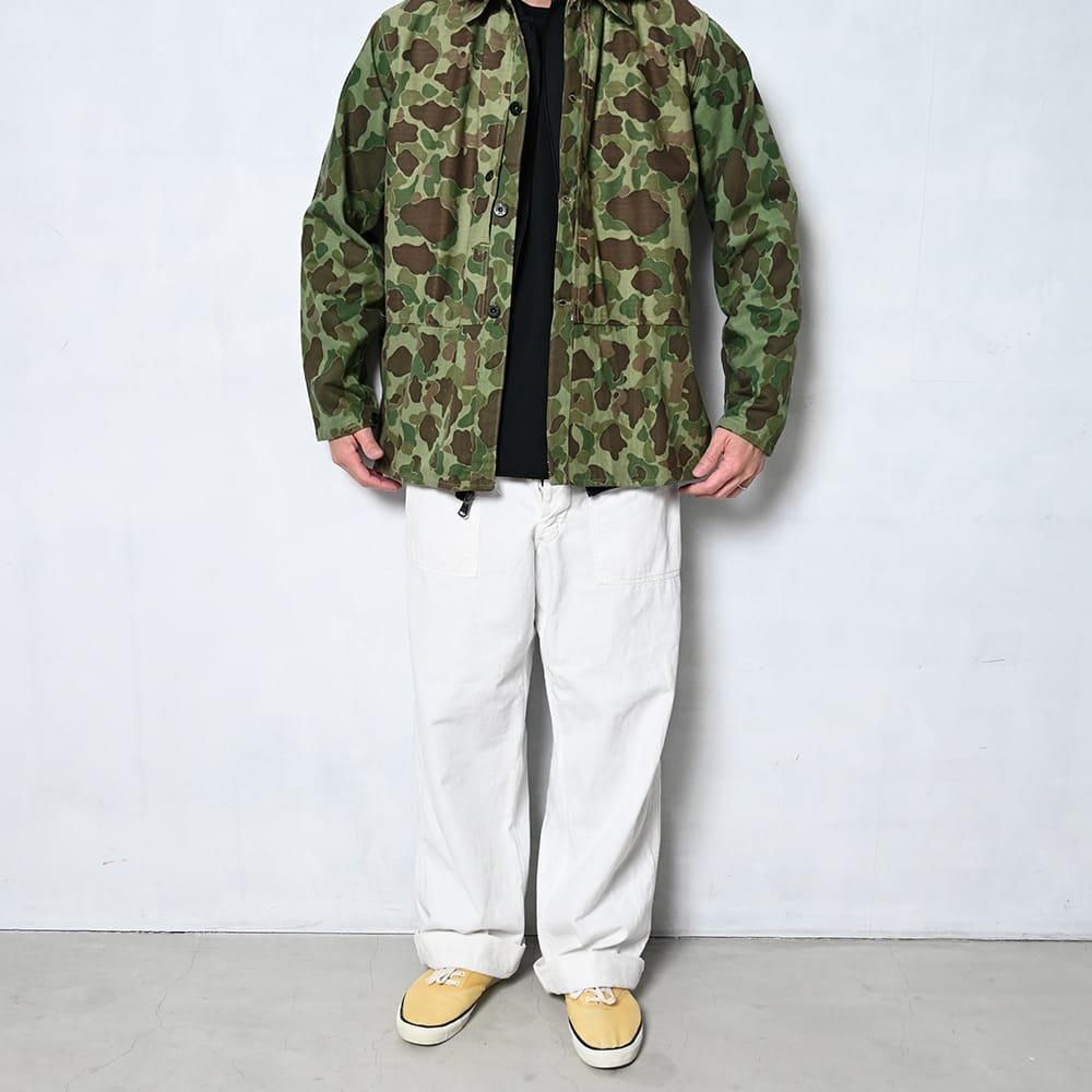 と*も様 東洋 バズリクソンズ USMC HBT ダックハンターカモ ジャケット 40's U.S.M.C. フロッグスキン ダックハンターカモ HBT