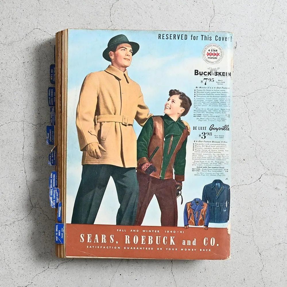 SEARS ROEBUCK FALL AND WINTER 1940-41 CATALOG - 古着屋